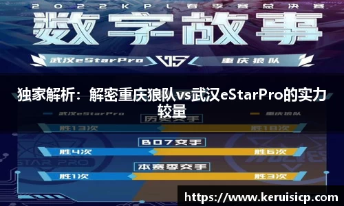 独家解析：解密重庆狼队vs武汉eStarPro的实力较量
